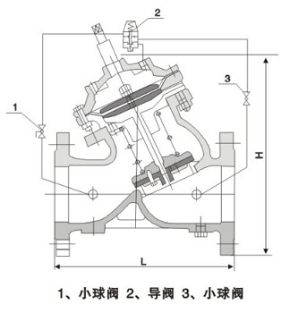 隔膜式安全泄壓閥結(jié)構圖